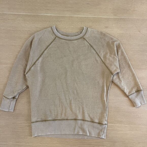 Women's Aerie Drop Shoulder Crewneck Sweatshirt - Picture 1 of 6